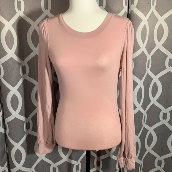 Fashion Nova Light Pink/Mauve Peak A Look Bodysuit NWT - Picture 3 of 7